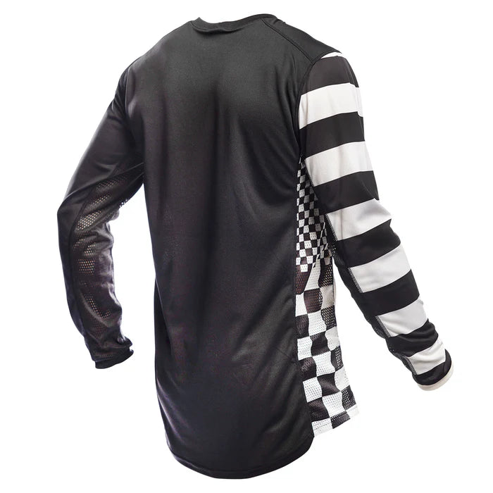 Fasthouse Grindhouse Hot Wheels Jersey - Youth - White-Black