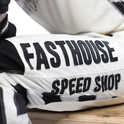 Fasthouse Grindhouse Hot Wheels Pant - Youth - White-Black