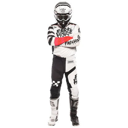Fasthouse Grindhouse Jester Jersey - White