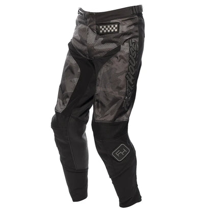 Fasthouse Grindhouse Pant - Youth - Camo-Black