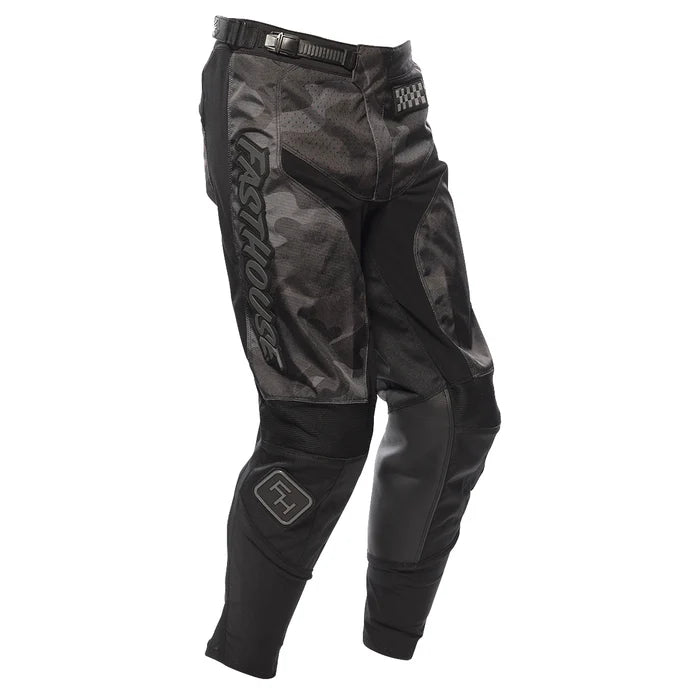Fasthouse Grindhouse Pant - Youth - Camo-Black