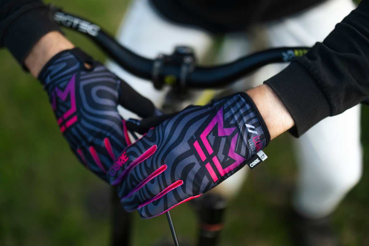 Royal Core MTB Glove - Flow Pink