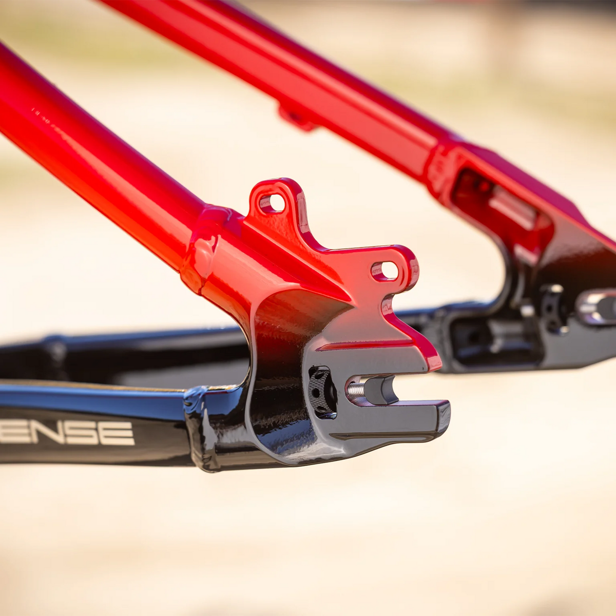 Intense DJ 26 Frame - Gloss Red to Black Fade - 2026