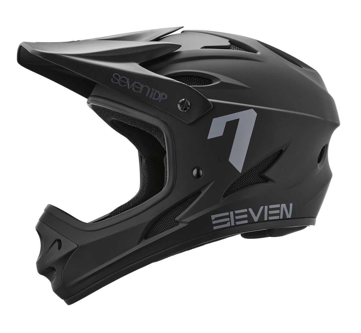 7 iDP M1 Full Face Helmet - Youth - Matte Black