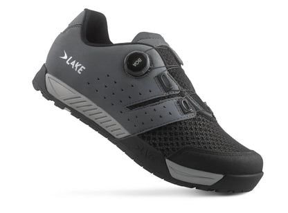 Lake MX201 MTB Shoe - Gray-Black