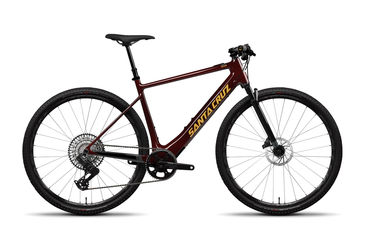 Santa Cruz Skitch CC 700c - GX AXS Flat Bar - Oxblood - 2025
