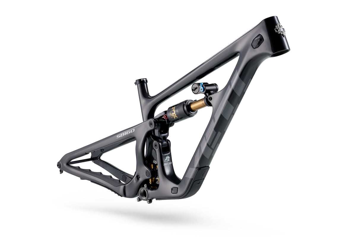 Yeti SB160 Carbon Frame - X2 Factory - Raw Carbon
