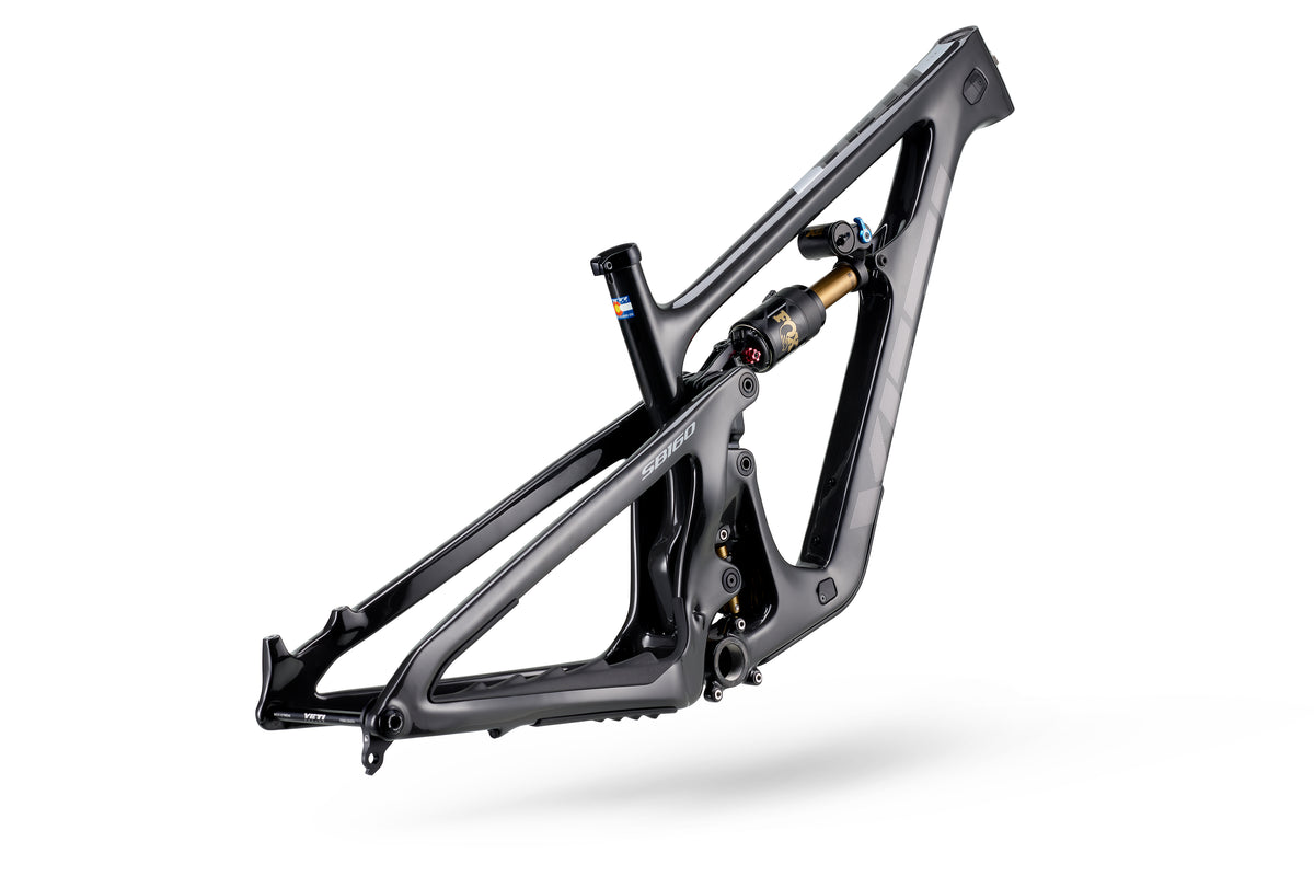Yeti SB160 Carbon Frame - X2 Factory - Raw Carbon