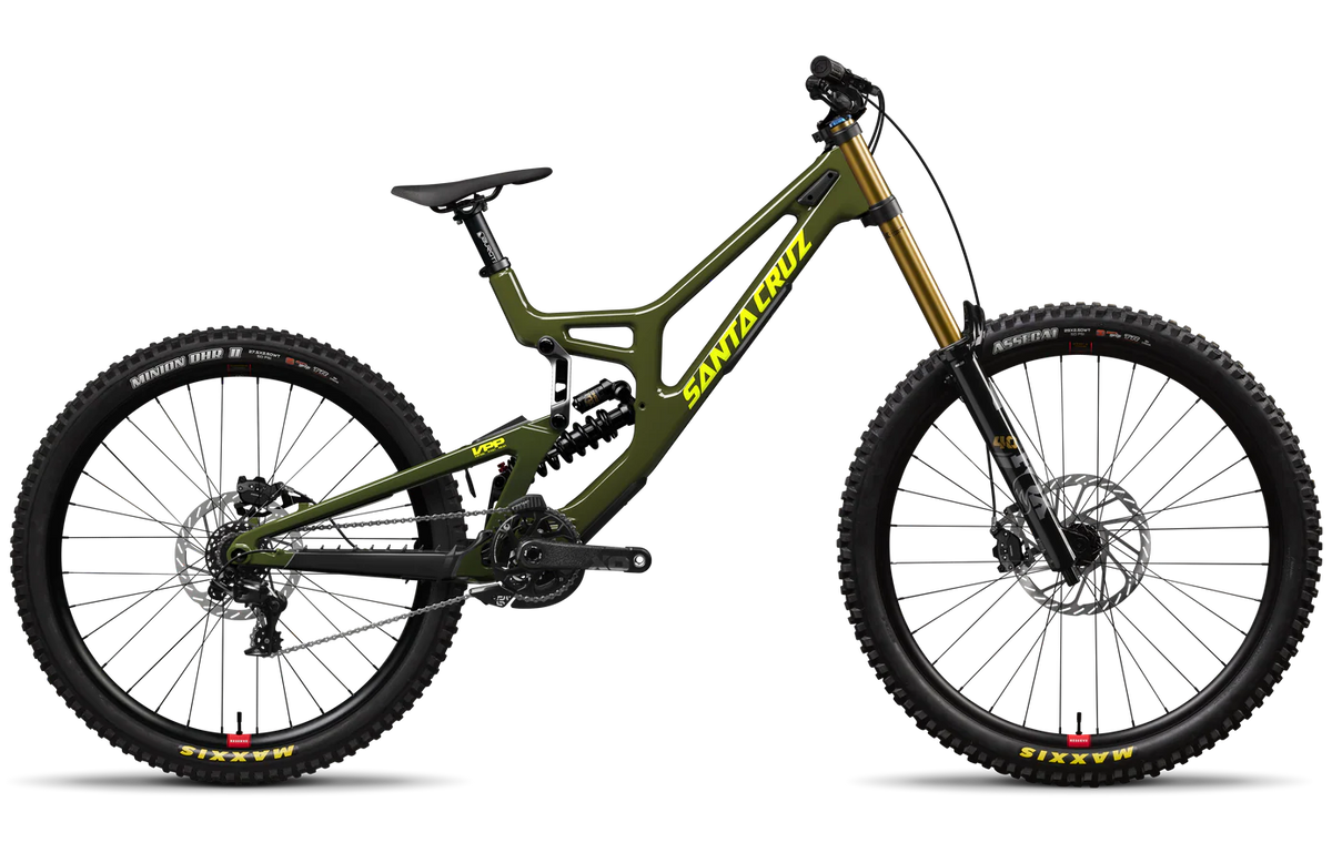Santa Cruz V10 CC MX - DH X01 - Gloss Kelp Green - 2027