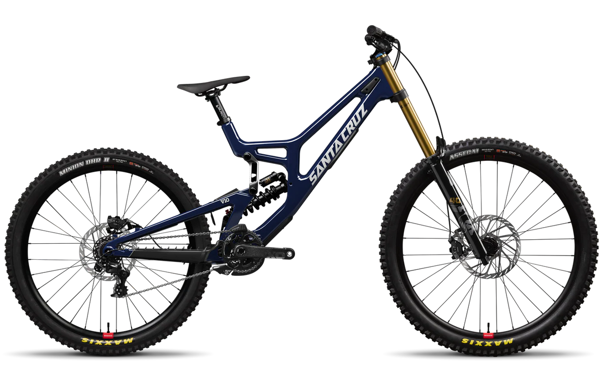 Santa Cruz V10 CC 29 - DH X01 - Gloss Liquid Blue - 2027