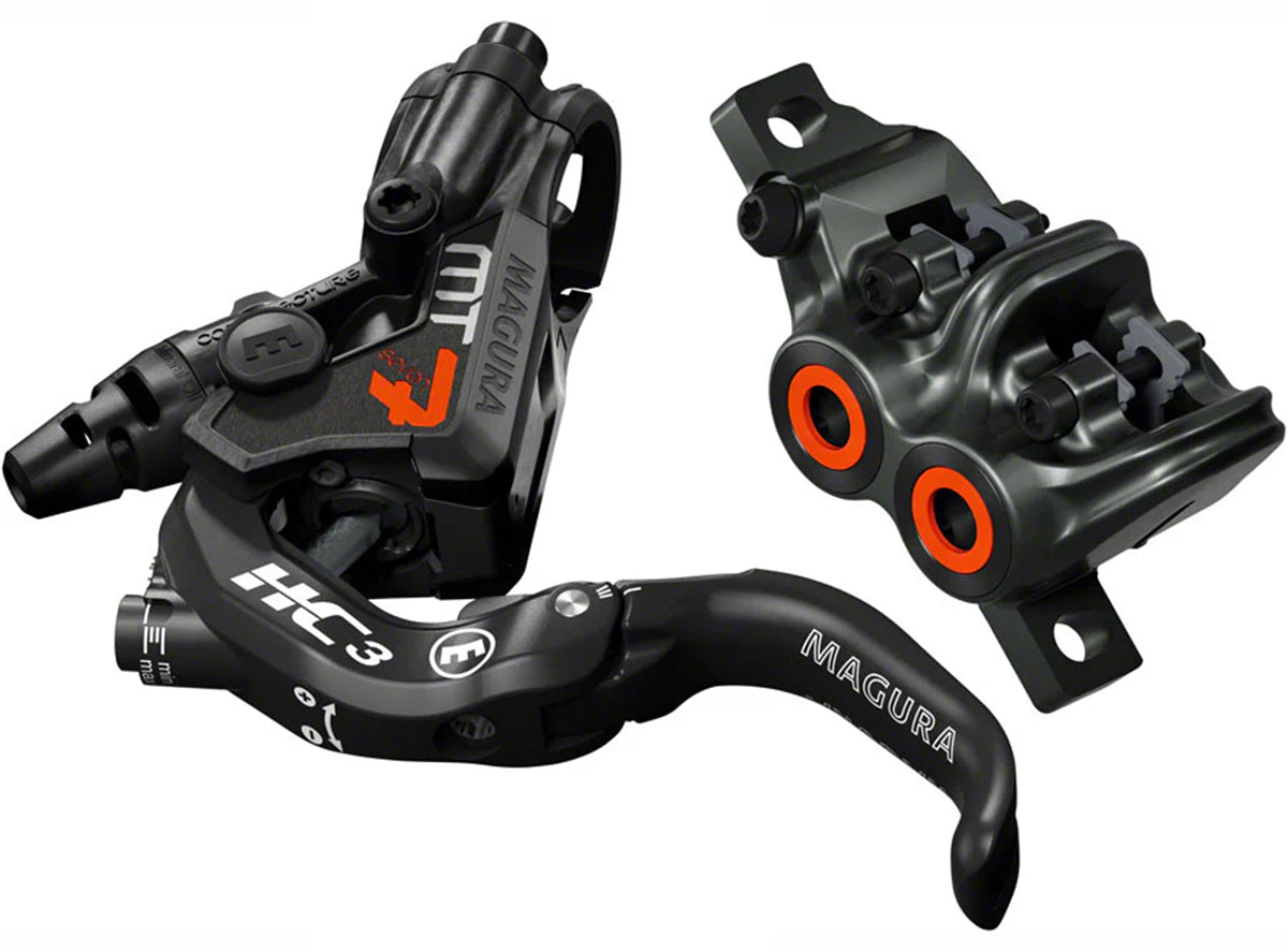Magura MT7 HC3 Disc Brake -  Black-Orange