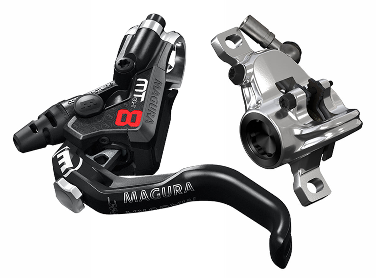Magura MT8 PRO Disc Brake - Black-Red
