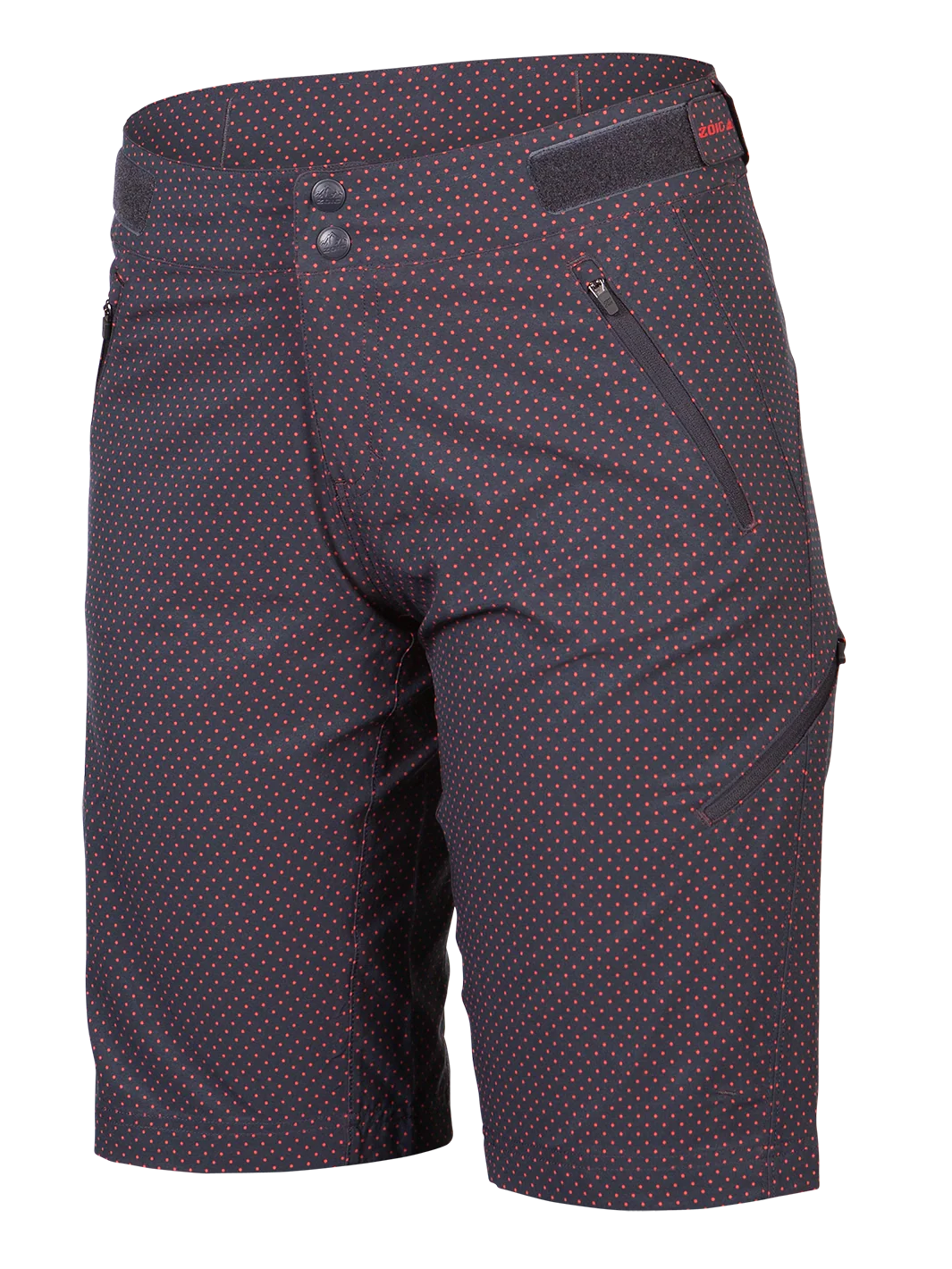Zoic Naveah MTB Short - Womens - Night Pink Dot