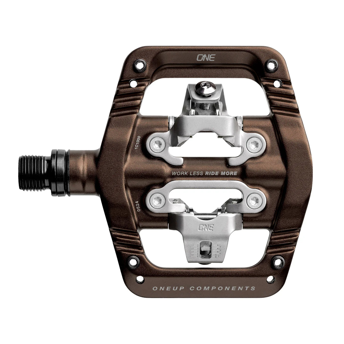 OneUp Clip MTB SPD Pedals - Bronze