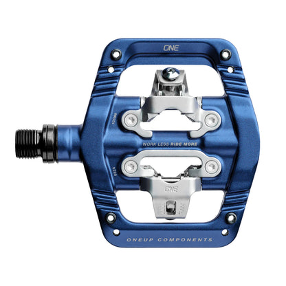 OneUp Clip MTB SPD Pedals - Dark Blue