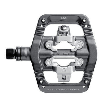 OneUp Clip MTB SPD Pedals - Gray