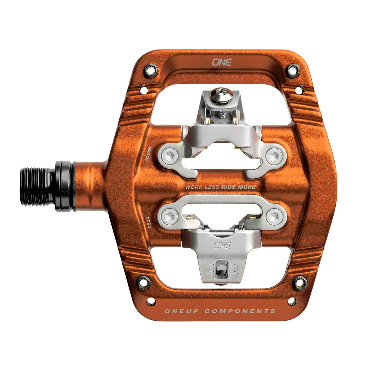 OneUp Clip MTB SPD Pedals - Orange