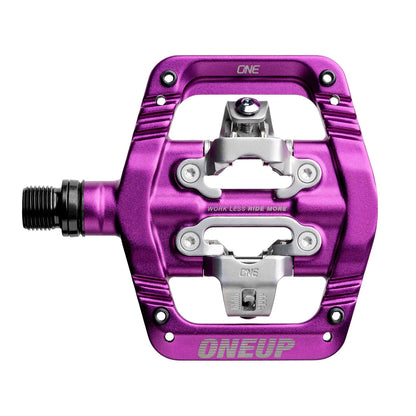 OneUp Clip MTB SPD Pedals - Purple