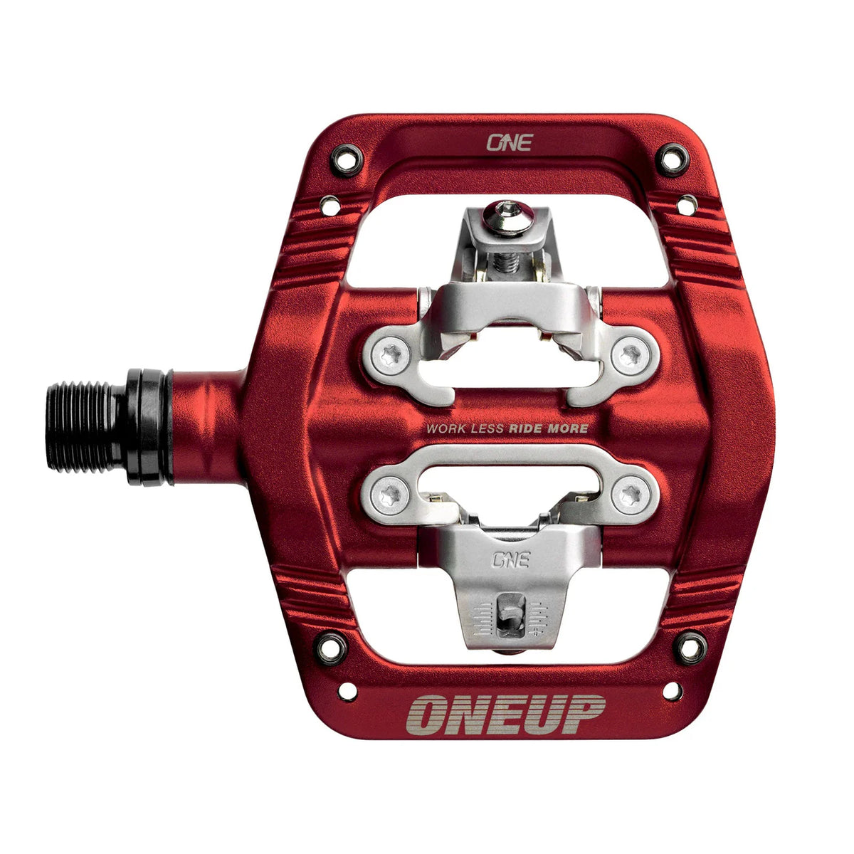 OneUp Clip MTB SPD Pedals - Red