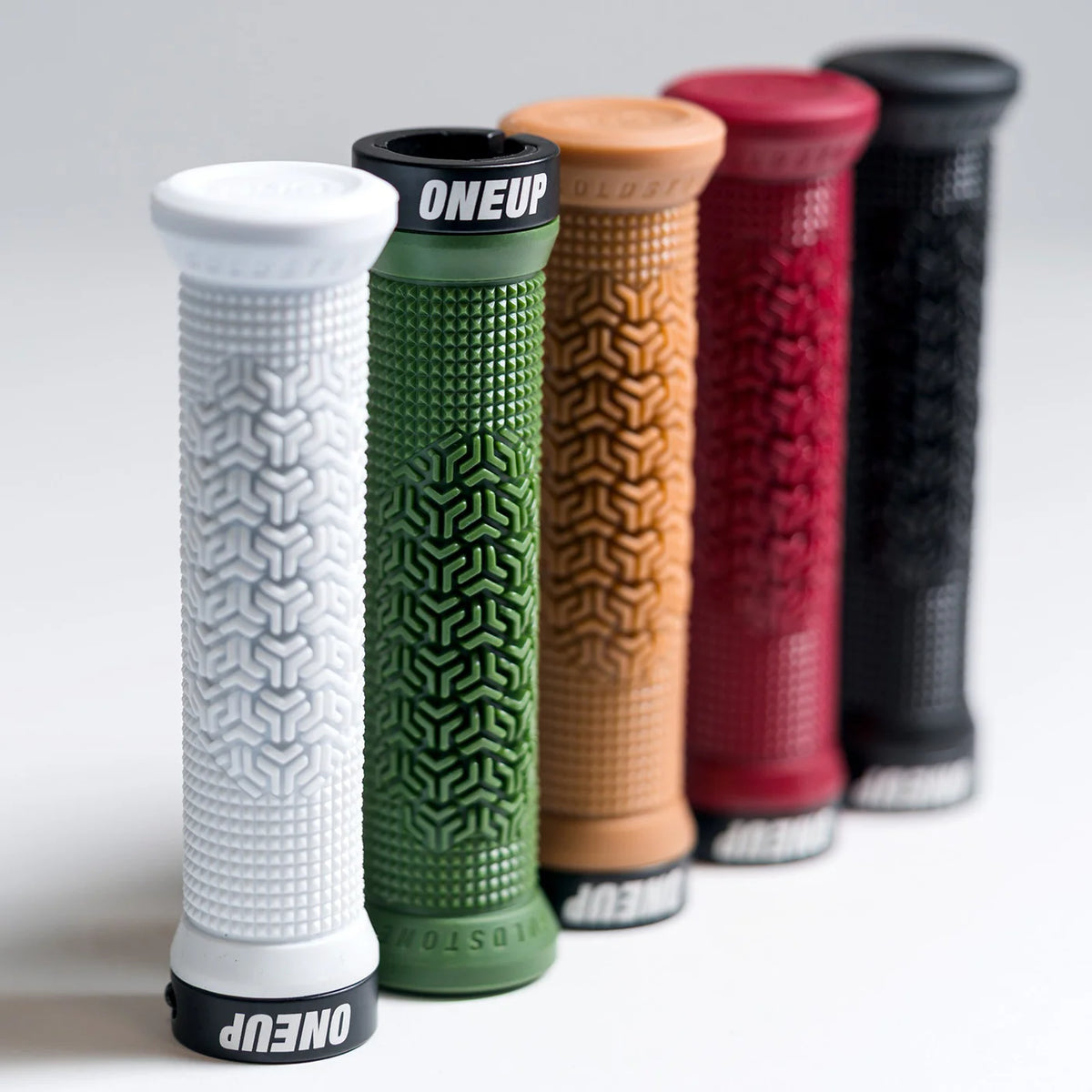 OneUp Jackson Goldstone Lock-On MTB Grips - Black