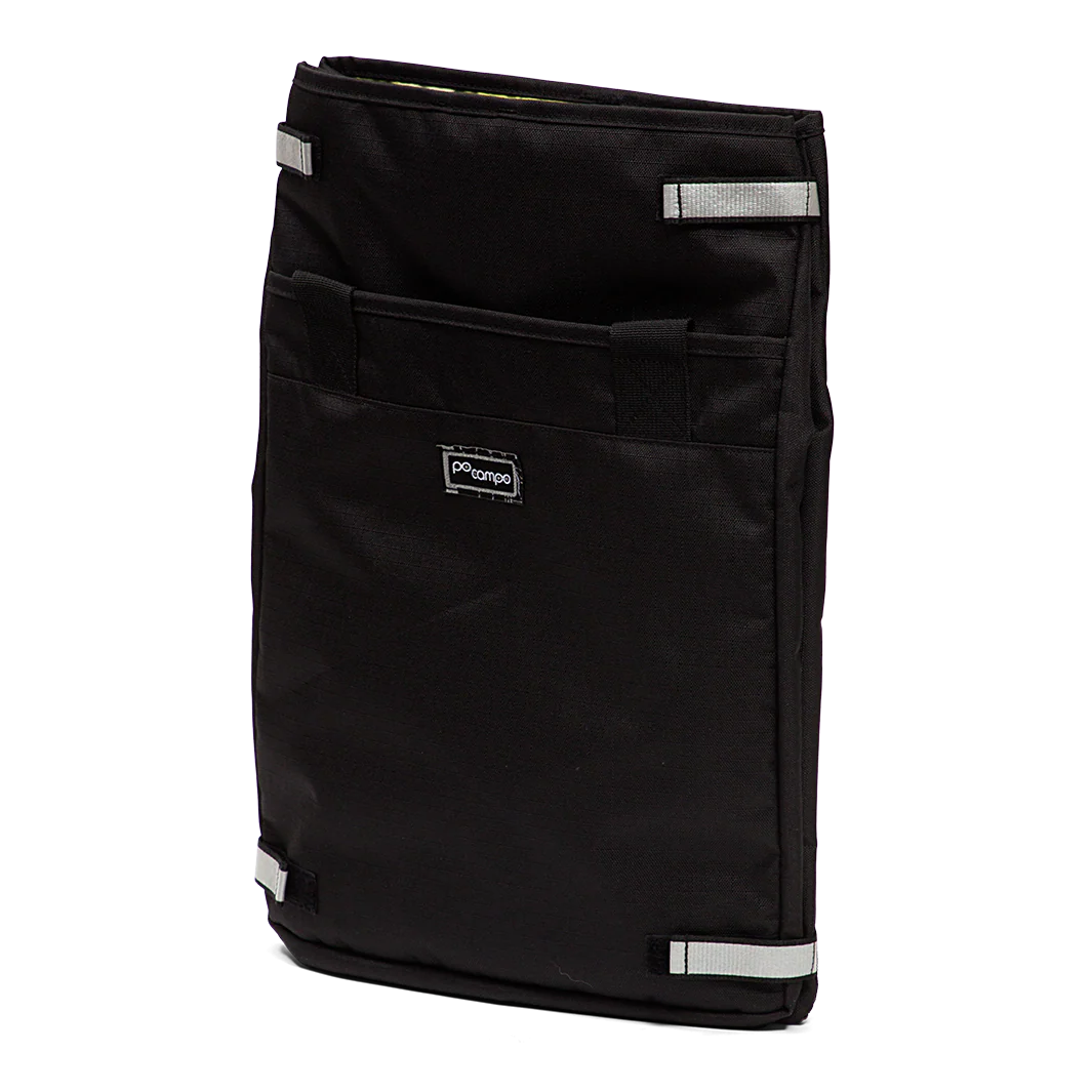Po Campo Orchard Grocery Pannier - Black Ripstop