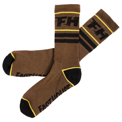 Fasthouse Orion Sock - Heather Brown