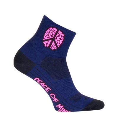 SockGuy Classic 3" Cuff Sock - Peace of Mind