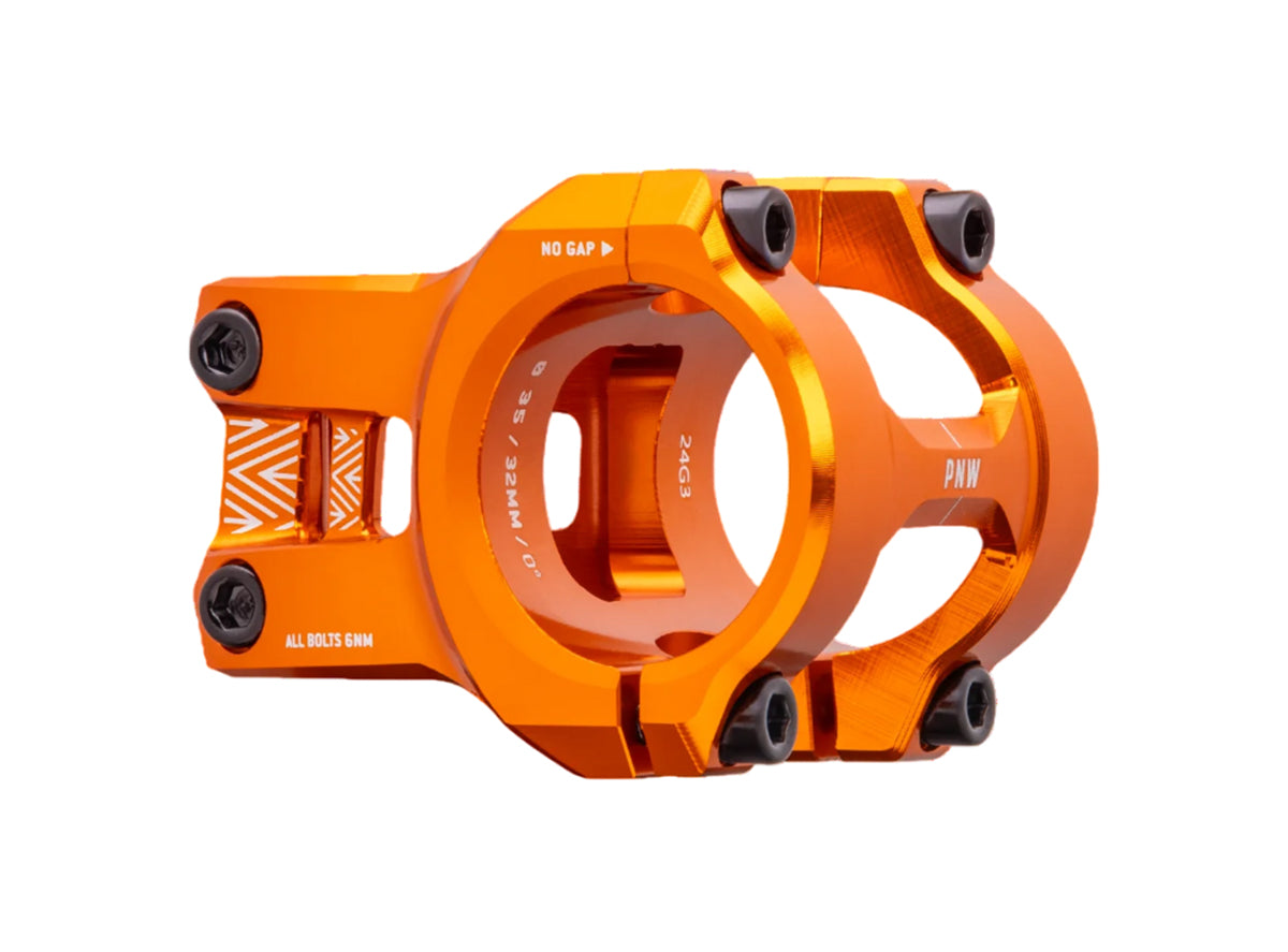 PNW Loam 31.8 MTB Stem - Blood Orange