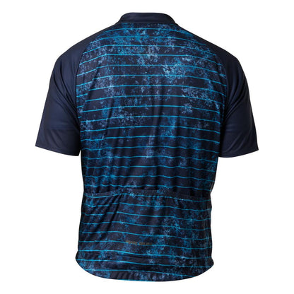 Pearl Izumi Classic Cycling Jersey - Blue Buzz-Dark Navy Diffuse