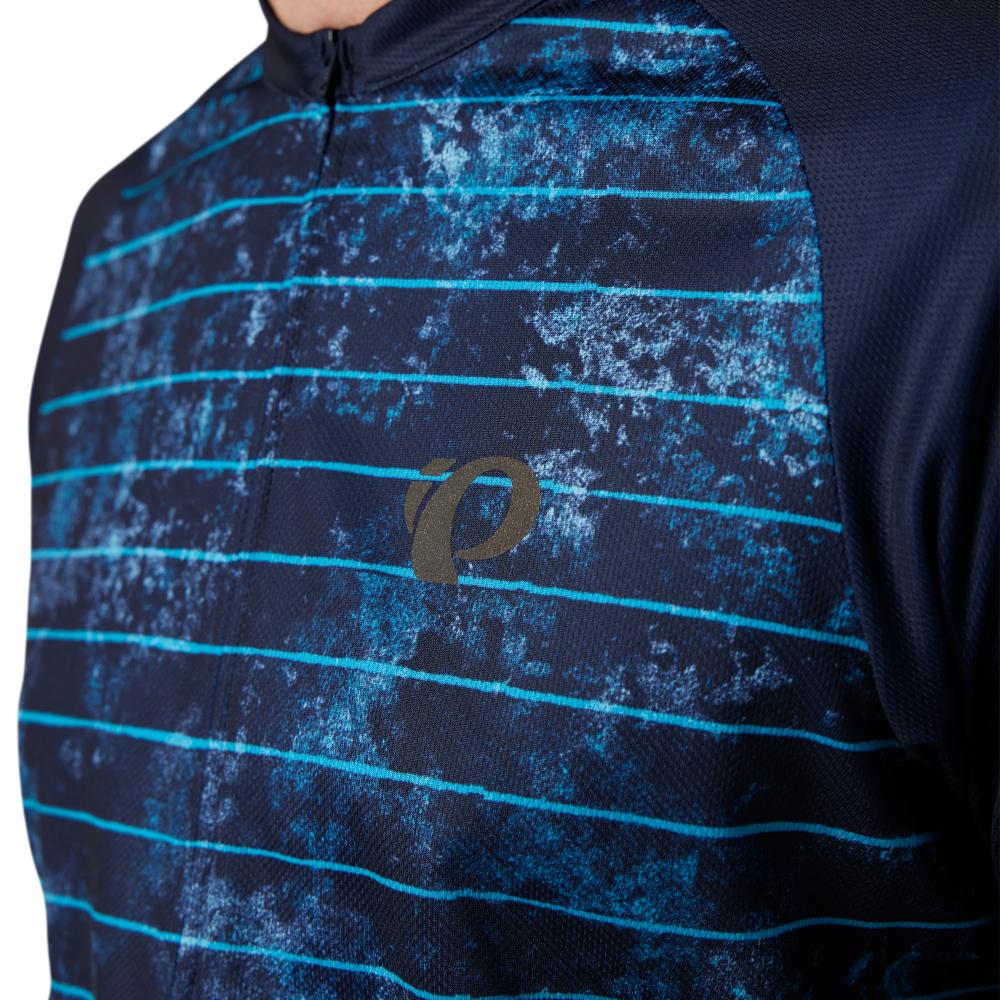 Pearl Izumi Classic Cycling Jersey - Blue Buzz-Dark Navy Diffuse