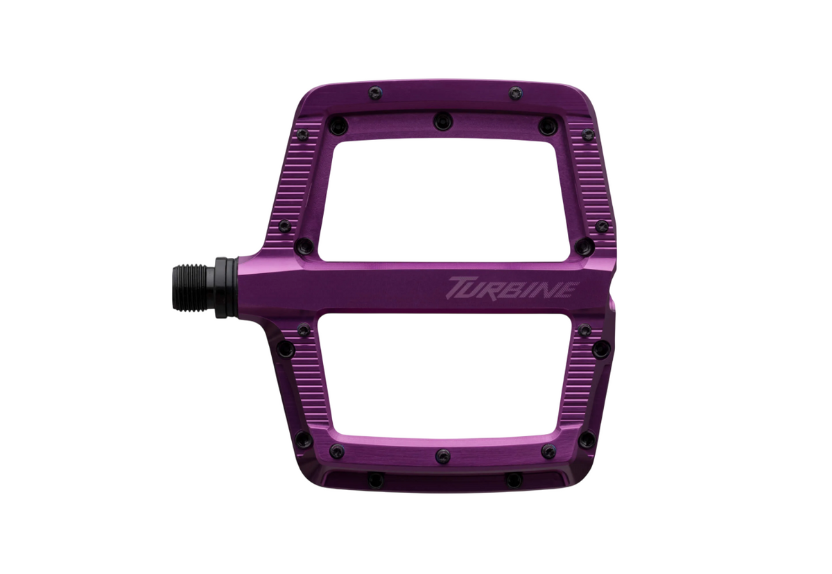 Race Face Turbine Flat Pedal - Purple