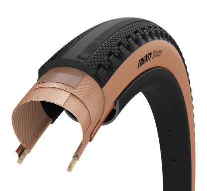 Goodyear County Ultimate 700c Folding Gravel Tire - Tan