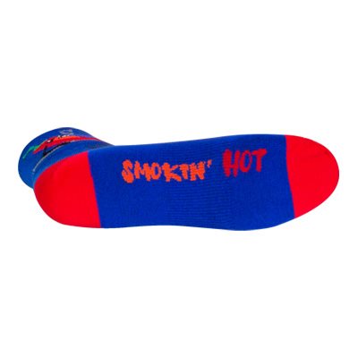 SockGuy Classic 3" Cuff Sock - Smokin Hot