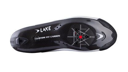 Lake CX403 Road Shoe - Womens - Black-Silver