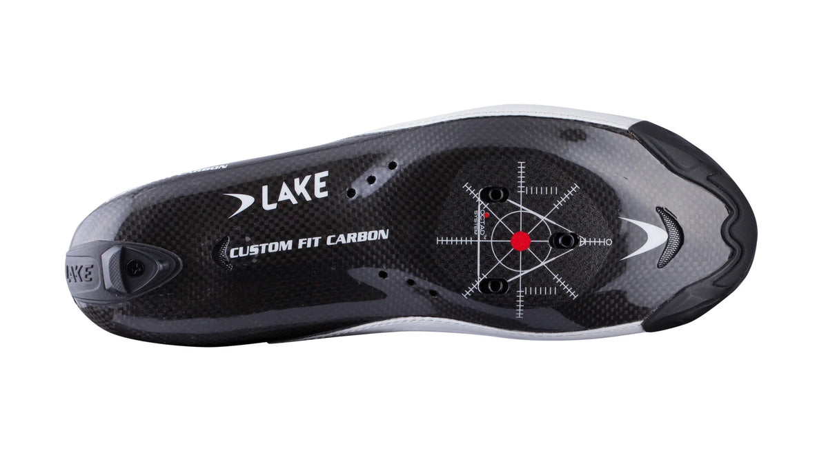 Lake CX403 Road Shoe - Black-Silver