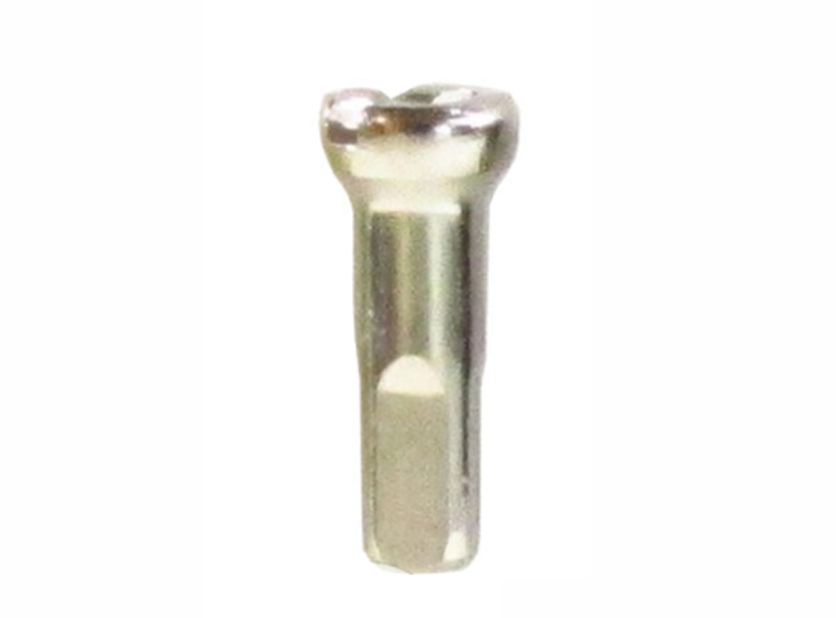 Sapim Brass Polyax 14g Nipple - Silver