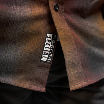 Fasthouse Saturday Night Special Flannel Shirt - Dusk