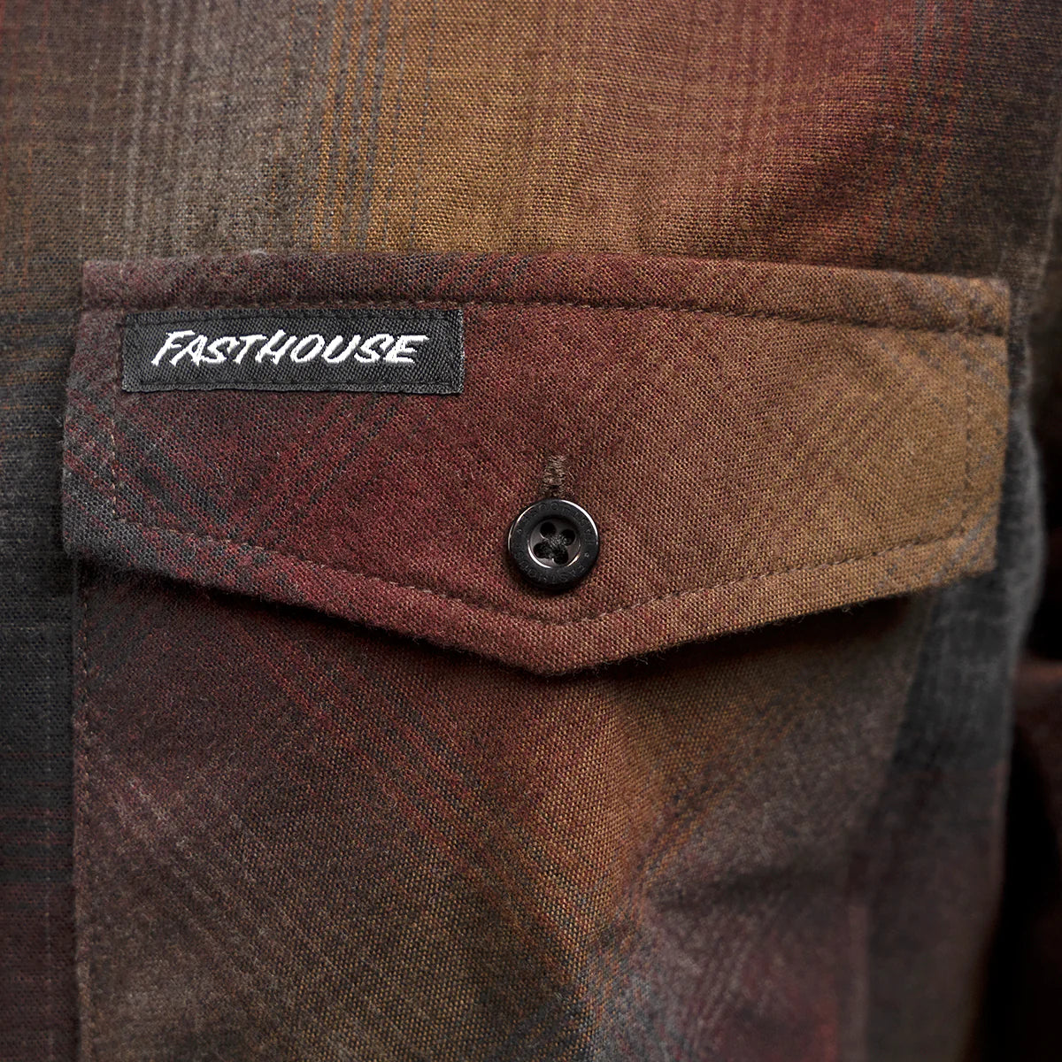 Fasthouse Saturday Night Special Flannel Shirt - Dusk
