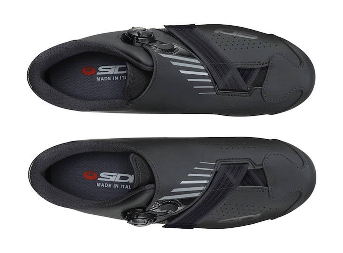 Sidi Prima Mega Road Shoe - Black-Black