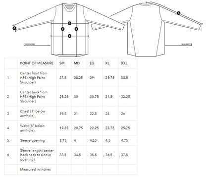 Troy Lee Designs Skyline Long Sleeve MTB Jersey - Radioscape - Deep Purple