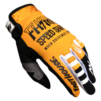 Fasthouse Speed Style Brute Glove - Youth - Amber