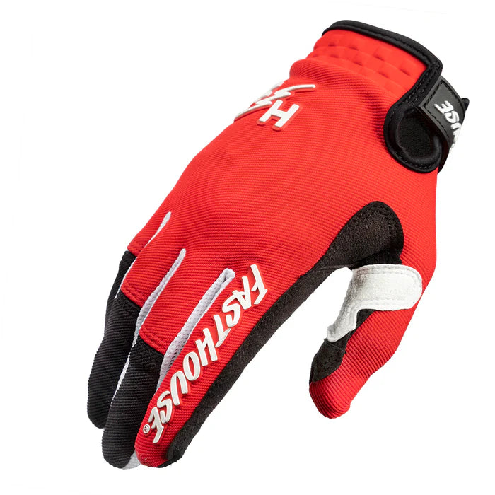 Fasthouse Speed Style Glove - Youth - Red-Black