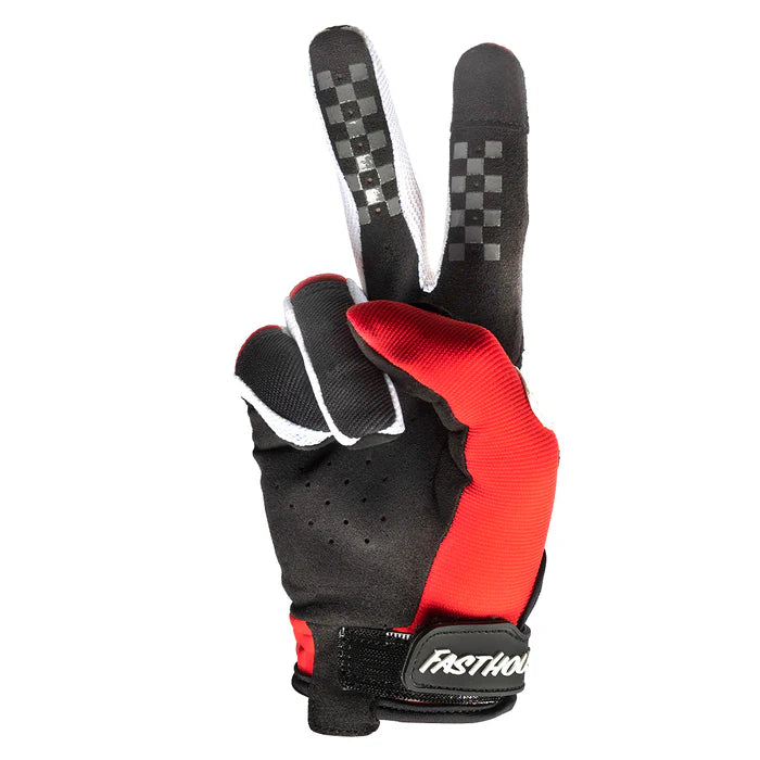 Fasthouse Speed Style Glove - Youth - Red-Black