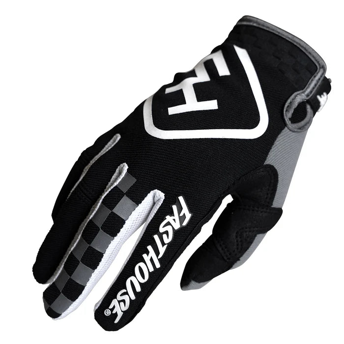 Fasthouse Speed Style Legacy Glove - Black-Gray