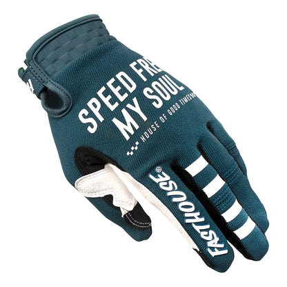 Fasthouse Speed Style Slammer Glove - Indigo