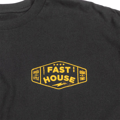 Fasthouse Station Tee - Black
