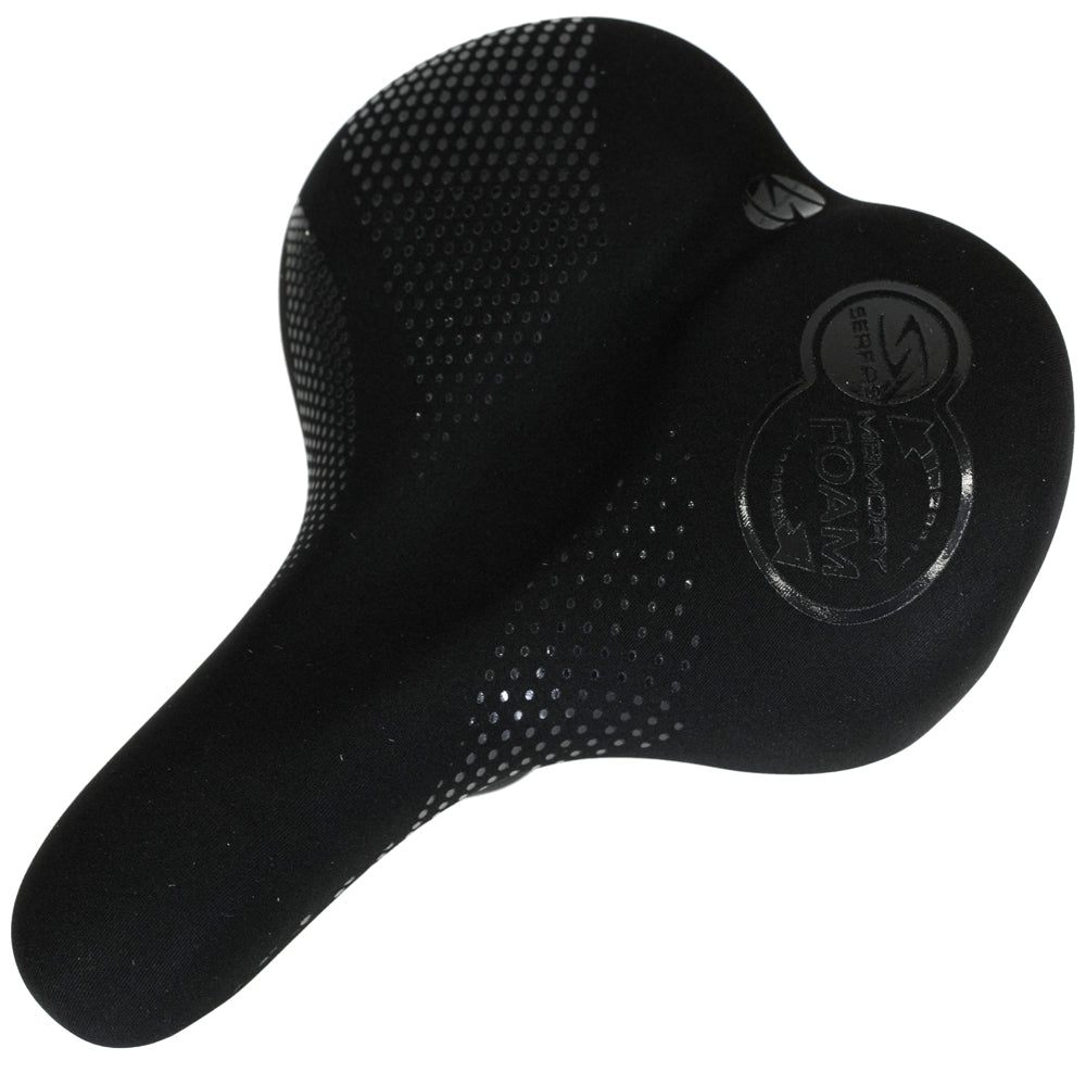 Serfas TBM-20L Tailbones Memory Foam Lycra Waterproof Saddle