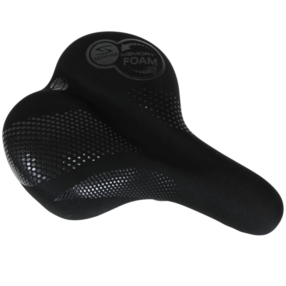Serfas TBM-20L Tailbones Memory Foam Lycra Waterproof Saddle