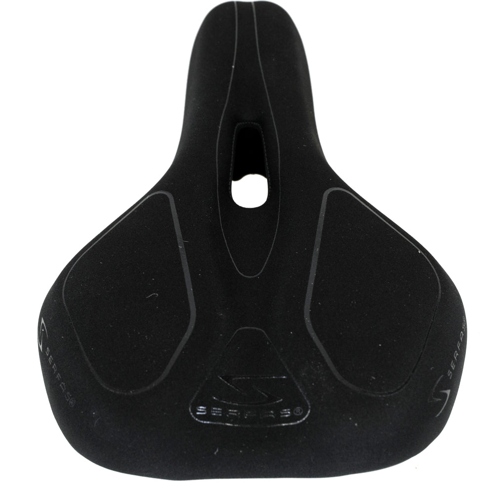 Serfas TBM-50L Tailbones Memory Foam Lycra Dual Density Saddle