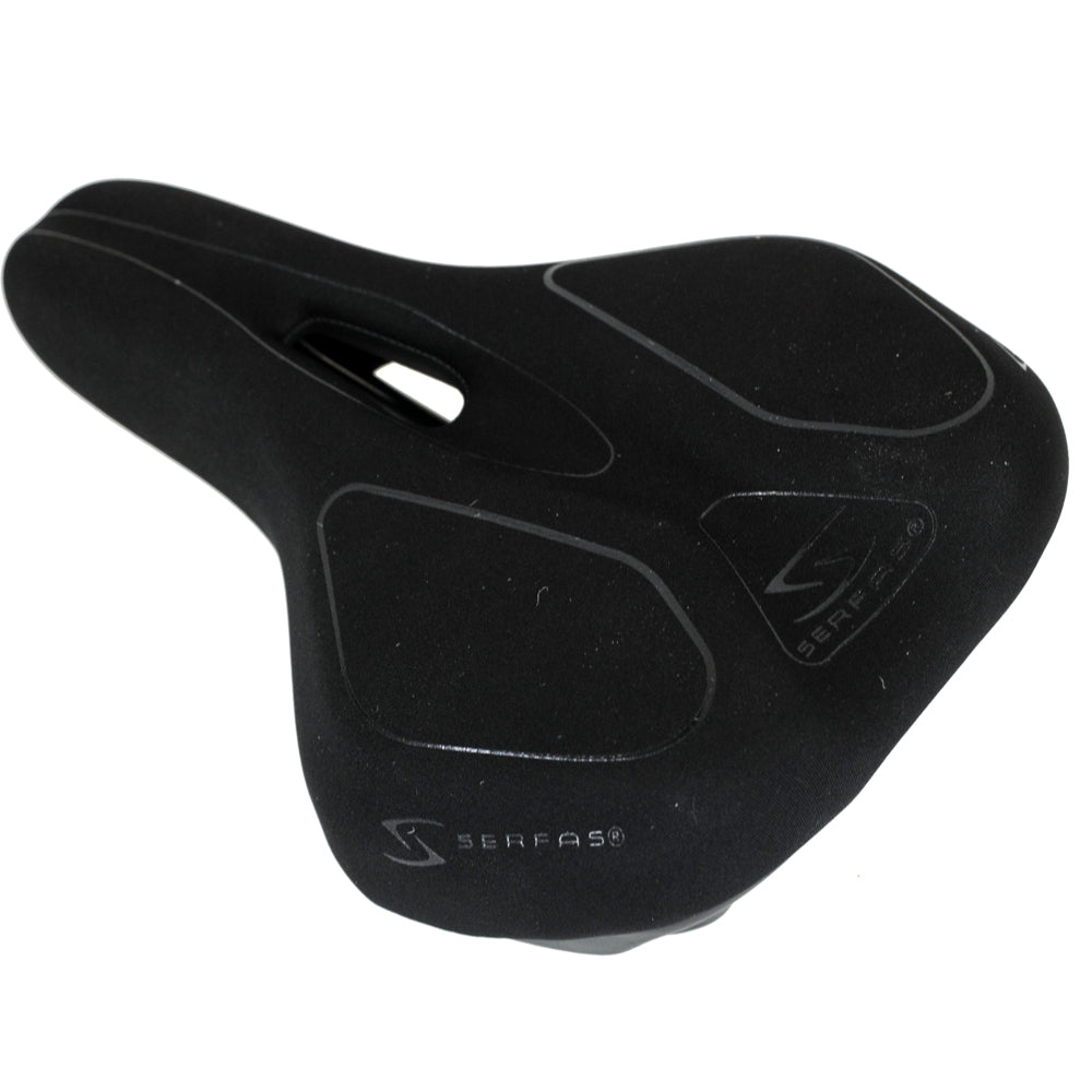 Serfas TBM-50L Tailbones Memory Foam Lycra Dual Density Saddle